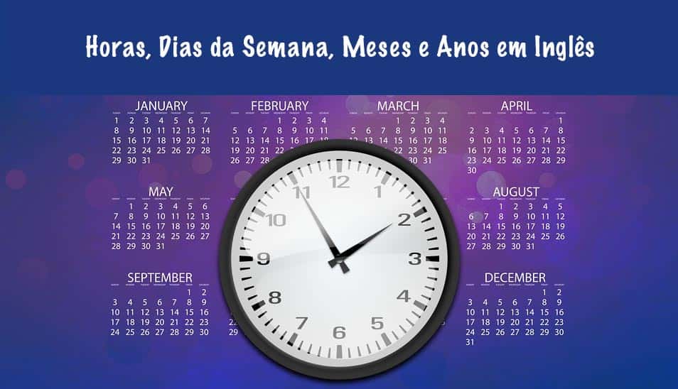 Os dias da semana em Inglês - Inglês Minuto - Como falar os dias da semana  ingles 